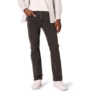 Amazon Essentials Straight-Fit Stretch Jeans,Zwart,36W / 30L