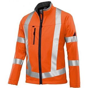 BP 2121 940 Heren Softshell Jacket warnorange, maat XS