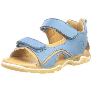 Bisgaard Unisex Caspar sandaal voor kinderen, hemelsblauw, 28 EU