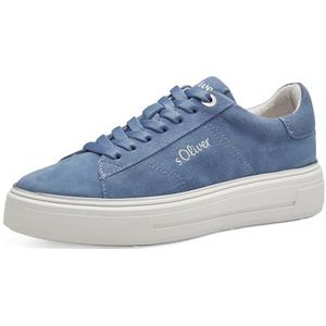 s.Oliver Dames 5-23636-42 sneakers, indigo, 40 EU, blauw, 40 EU