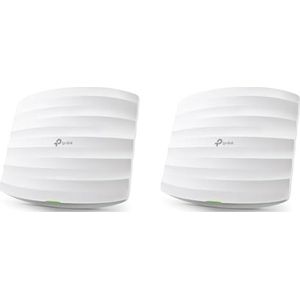 TP-Link Omada AC1750 Draadloos Dual Band Gigabit Access Point, ondersteuning 802.3af/at/passieve PoE, (EAP245) & TP-Link Omada AC1350 Dual Band Access Point voor plafondmontage (EAP225)