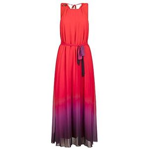 ApartFashion Dames chiffon jurk, roze multicolor, normaal, roze-multicolor, 34