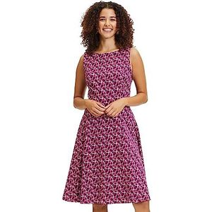 Vera Mont dames cocktailjurk zonder arm, paars/roze, 46