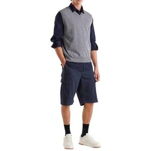 United Colors of Benetton heren vest, Grijs, XL