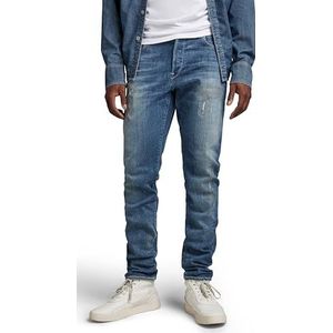 G-Star Raw 3301 Slim Jeans Jeans heren,Blauw (Vintage Geribbelde Sea Breeze C913-d906),31W / 32L