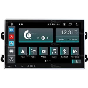 Auto-radio - 10,1 inch - Android GPS - Bluetooth - WiFi - Full HD - Touchscreen - 8-core