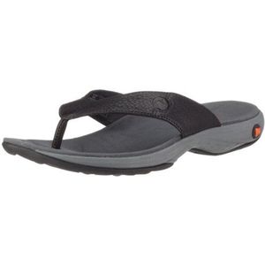 Merrell KELSO J33, herensandalen/teenslippers, zwart, 46 EU