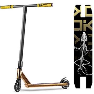 SOKE PRO Street Neo Stunt Scooter Chrome Kick Scooter with ABEC 9 Ball Bearings Scooter Adults and Children Soke Various Designs Available Size: 100 x 24 mm