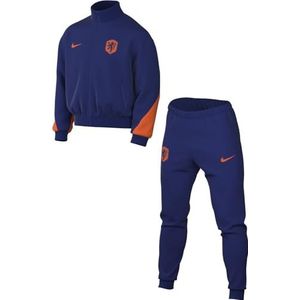 Nike Heren trainingspak Netherlands Dri-Fit Strike Trk Suit K, Deep Royal Blue/Safety Orange, FJ2345-455, L