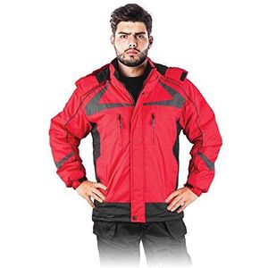 Reis Zealand_Cbxl gevoerde beschermende jas, rood-zwart, maat XL