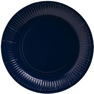 Pro tafelkleed, ref. 79212i, 20 borden, diameter 23 cm, karton, marineblauw