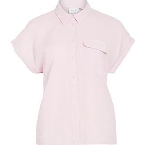 Vila nia S/S shirt, Winsome Orchid, 40