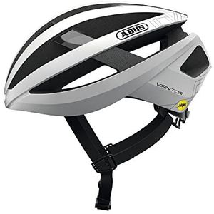 ABUS VIANTOR MIPS Helm, uniseks, volwassenen, wit (Polar White), S (51-55 cm)