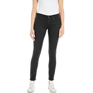 Replay Dames Jeans New Luz Skinny-Fit, Black 098-1, 23W / 30L