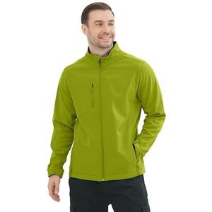 MISEMIYA 6731 Softshell-werkjas voor heren, winter-softshelljas, Apple Groen, L