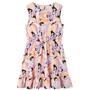 NAME IT Nkfvinaya Spencer Ffff zomerjurk voor meisjes, roze, 116 cm