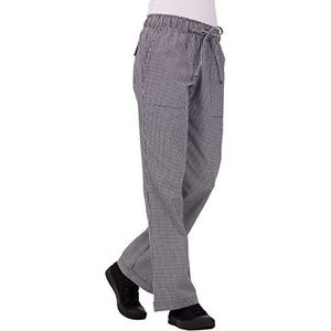 Chef Works Dames chef-broek, Small Check, XX-Large US