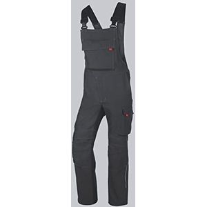 BP 2611-835-5632 tuinbroek, 43% modacryl/33% katoen/14% polyamide, 9% lyocell/1% andere vezels, antraciet/zwart, moderne pasvorm, maat 48 l