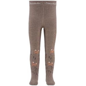 Sterntaler Uniseks panty voor baby's en kinderen, met motief bosdieren en wilde dieren, bruin, mix, 128