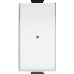 Bticino AM4003C Matix Smart omstelschakelaar voor het in- en uitschakelen van de lichten met smartphone of Alexa, Siri en Google Home, 1-zits, wit