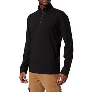 Urban Classics Heren Heavy Troyer Ls Sweatshirt, zwart, 4XL