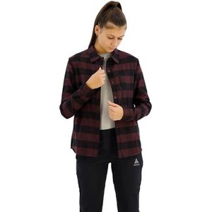 Odlo - Halden - Wandelsportshirt - Zwart - Lange Mouwen - Functioneel