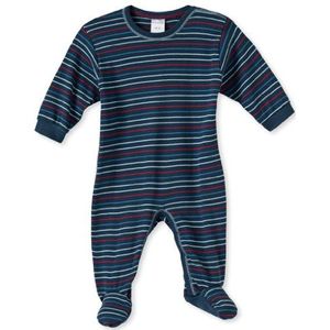 Schiesser Baby - Jongens tweedelige pyjama pak met voet