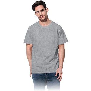Stedman Apparel Heren Comfort-T/ST2100 Regular Fit Klassiek T-shirt met korte mouwen, grijs Heide, XX-Large