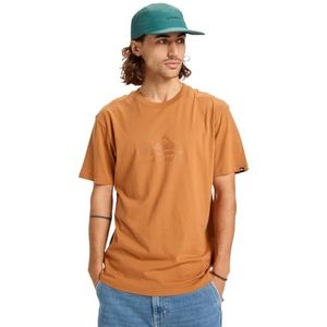 Quiksilver - Evo Comp Logo - T-shirt - Oranje - Korte Mouwen