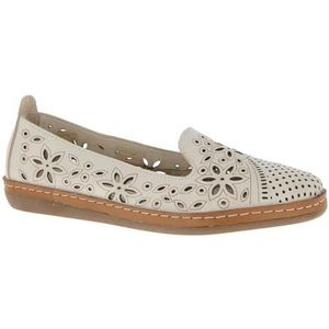 Andrea Conti Ballerina voor dames, Crème, 36 EU