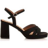 Mariamare - Cefalu - Sandalen - Rood - Stof - Gesp Sluiting