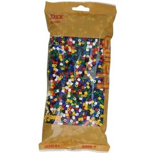 HAMA Sachet de 6000 parels moyennes mélange de 6 kleuren