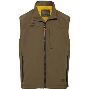 camel active Heren 460640/1O15 vest, olijfbruin, 50, olijfbruin, 50