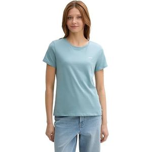 TOM TAILOR Denim T-shirt voor dames, 30838 - Toermalijn, XL