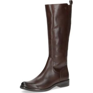 Caprice - Kuitlaarzen - Donkerbruin - Glad Leer - Blokhak