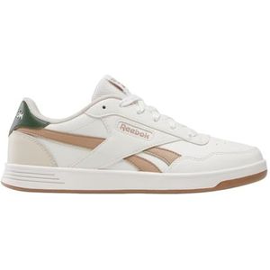 Reebok Court Advance Sneakers voor dames, Chalk Breakawaygreen Earth, 36 EU