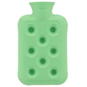 Fashy Mini warmwaterkruiken honingraatvorm, 0,5 L, groen