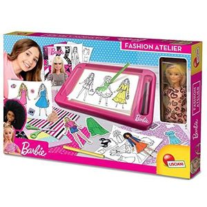 Lisciani - Barbie modewerkplaats met pop - creatief spel voor meisjes vanaf 4 jaar - 88645