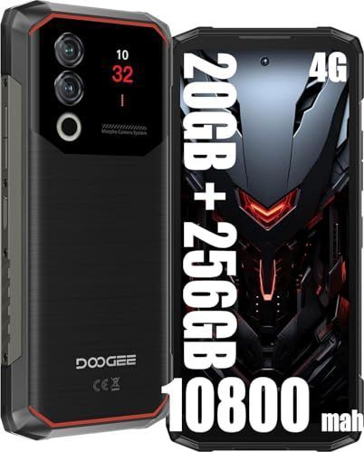 DOOGEE - Blade 10 Max - Rugged Smartphone - Zwart - 10300 mAh - 50 MP Camera - Android 14