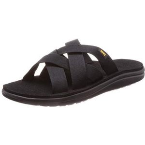 Teva Voya Slide M's slippers voor heren, zwart zwart zwart 513, 45.5 EU