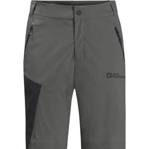 Jack Wolfskin - Glastal Shorts M, shorts voor heren, Leisteen, 50 NL