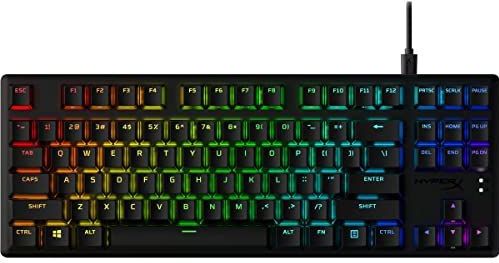 HyperX Alloy Origins Core PBT HX Red Gaming Keyboard toetsenbord Gamen USB Zwart