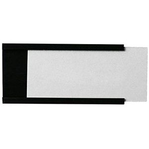 Legamaster 7-450800 Magnetische etikethouder voor whiteboards, 18 stuks, 30 x 120 mm, zwart