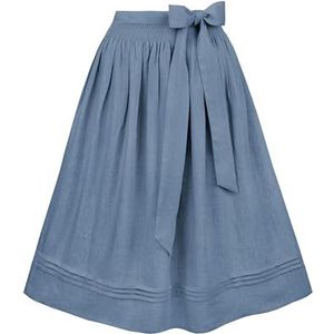 Stockerpoint Mina Dirndlschort, rookblauw, 34-38, blauw (rook), 34-38