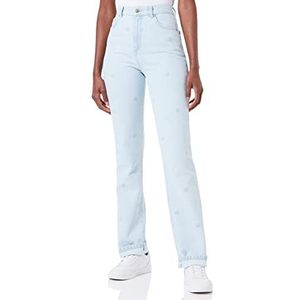 HUGO Gayang/Long Jeans, Turquoise/Aqua440, Relaxed fit