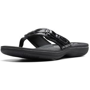 Clarks Breeze Sea voor dames, Zwart Patent, 40