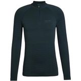 FALKE - Maximum Warm High Zip Neck - T-shirt - Groen - L