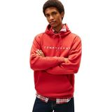 Tommy Jeans Sweatshirt  lichtrood / wit