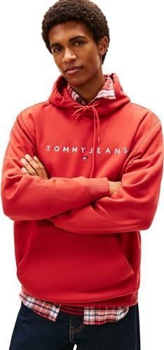 Tommy Jeans Sweatshirt  lichtrood / wit