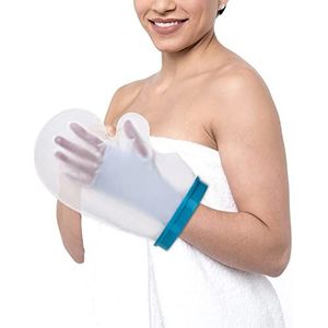 Waterdichte armbeschermer voor volwassenen, gipsbescherming Waterdicht voor douche, douchen met gips, douchebeschermende hand, douche-arm voor mannen en vrouwen, verband tijdens het baden Droog houden